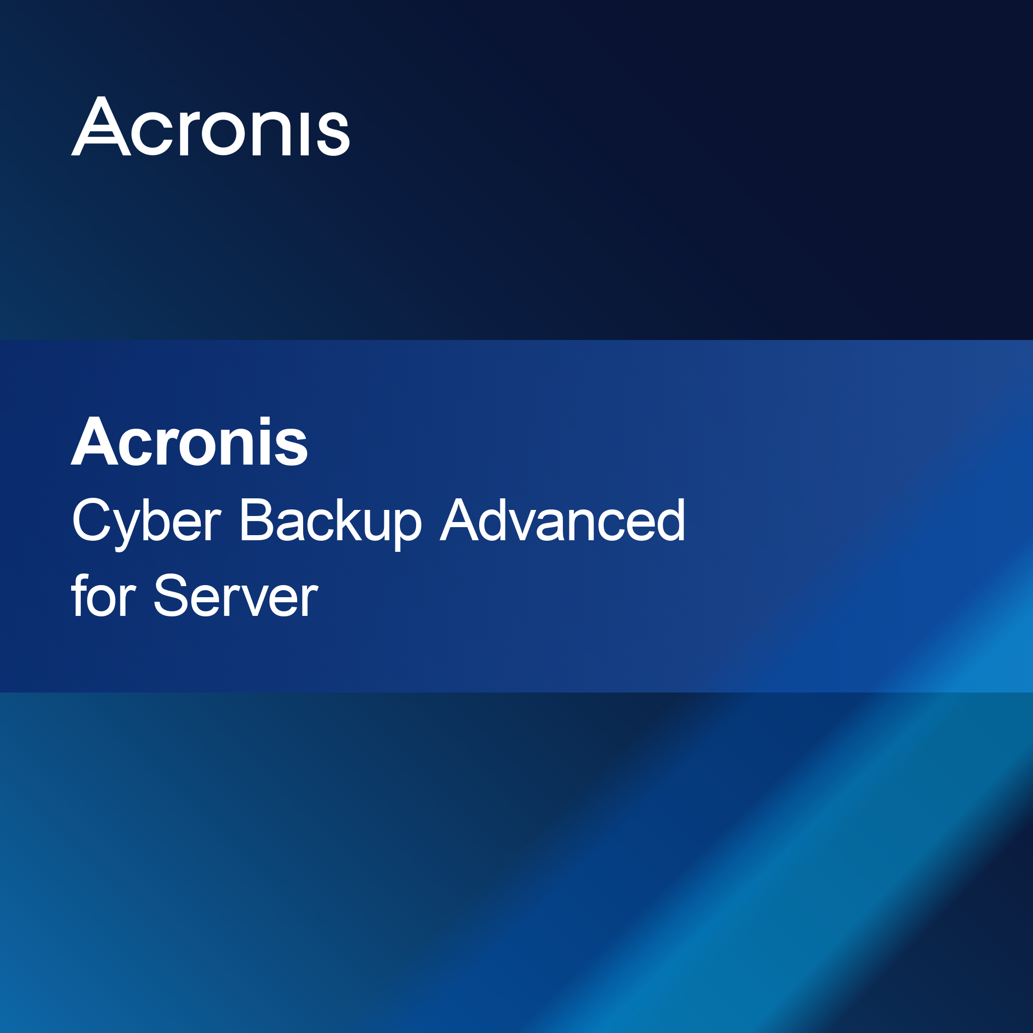 Acronis Cyber Backup Advanced Virtual Host